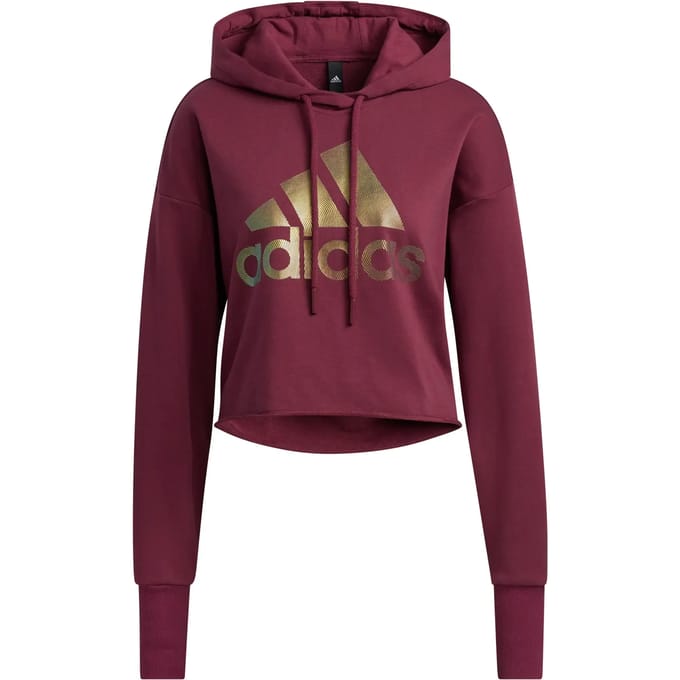 Dames hoodie adidas Holiday Graphic