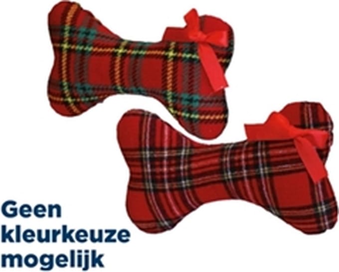 Croci Kerstbot Schotse Ruit Met Strik