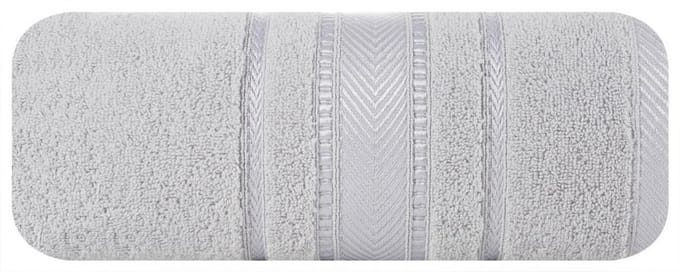Luxe Zilveren Badhanddoek 70x140cm 500g/m² - 100% Katoen