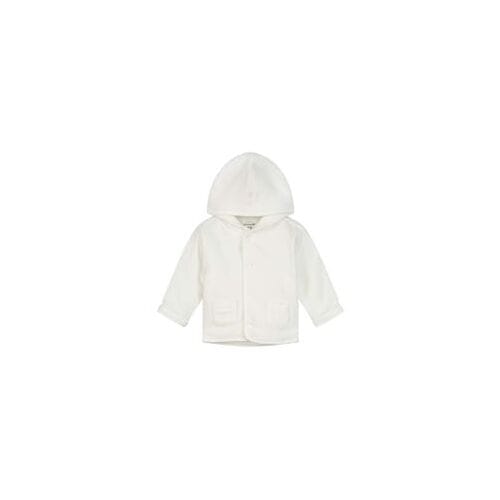 Prénatal newborn jas rib velours - Unisex - Ivoor Wit - Maat 68
