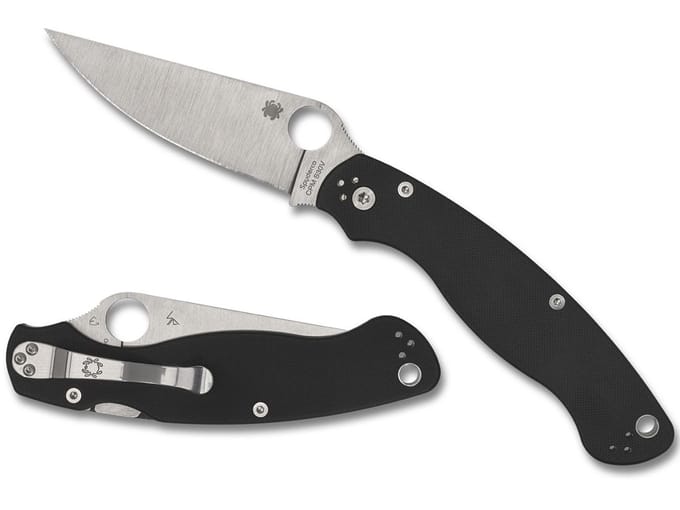 Spyderco Zakmes Military 2 Black CPM S30V PE