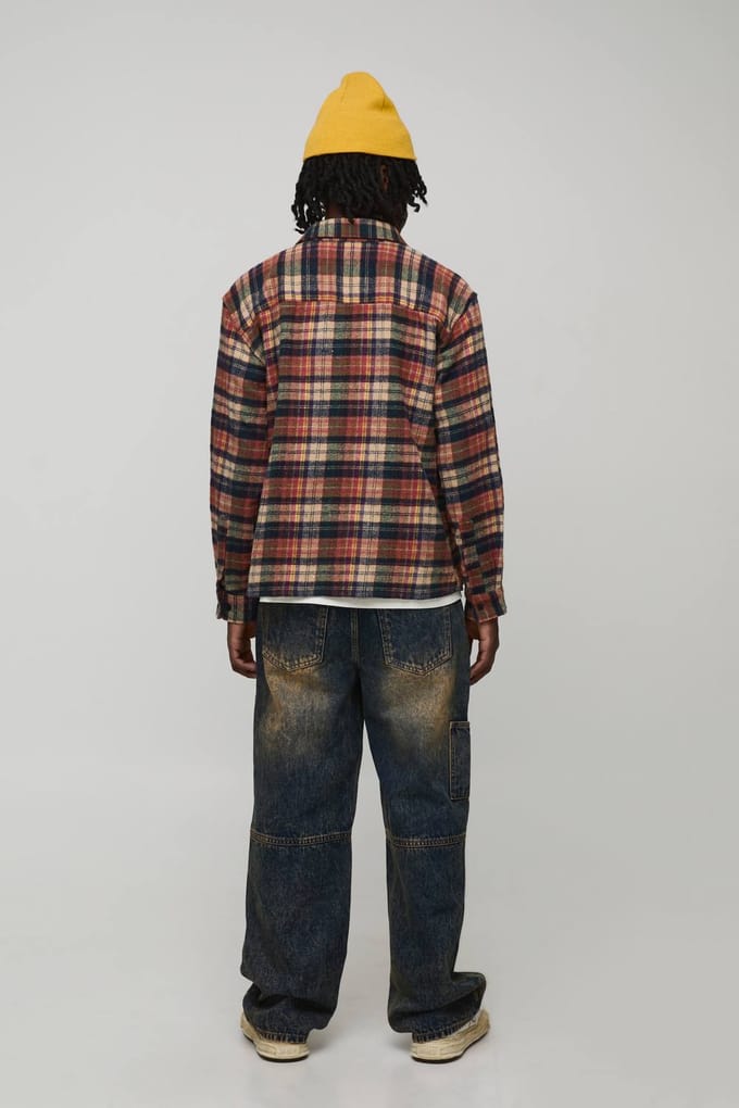 Relaxed Fit Gewassen Timmerman Worker Jeans | Antique Wash | Size 32R