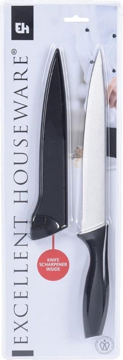 Excellent Houseware Uitbeenmes - Incl. Houder En Slijper