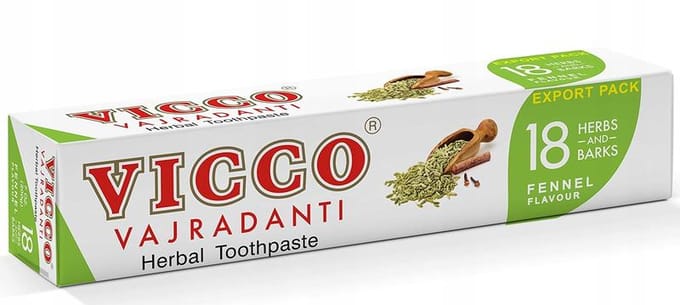 Vicco vajradanti dentifrice saveur fenouil 200g