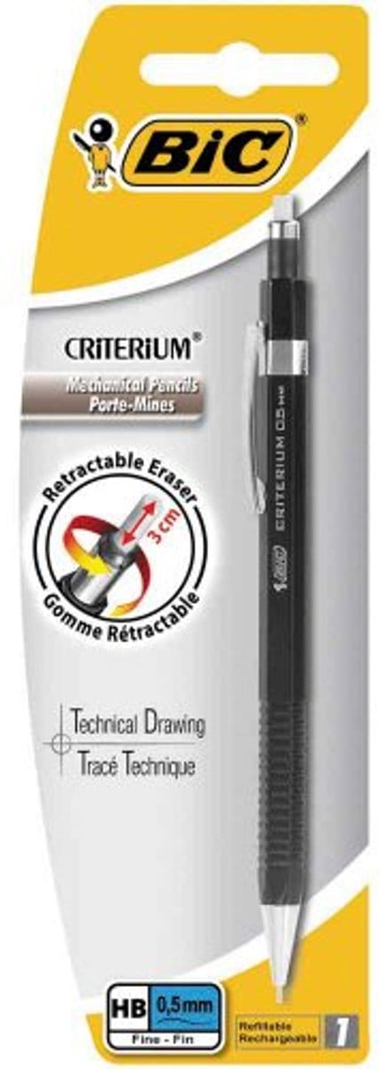 Vulbare mechanische potlood - 0.5 mm - Blister verpakking
