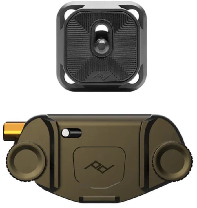 Peak Design Capture Camera Clip (v3) with Standard plate - Kelp