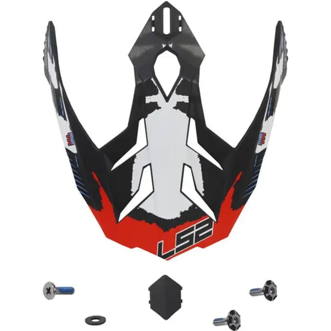 Vervangende visier voor crossmotorhelm LS2 MX701 Extend