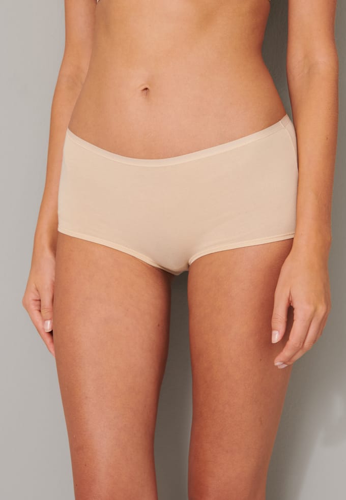 Schiesser 95/5 Organic 3PACK Short Dames Onderbroek - Maat 46