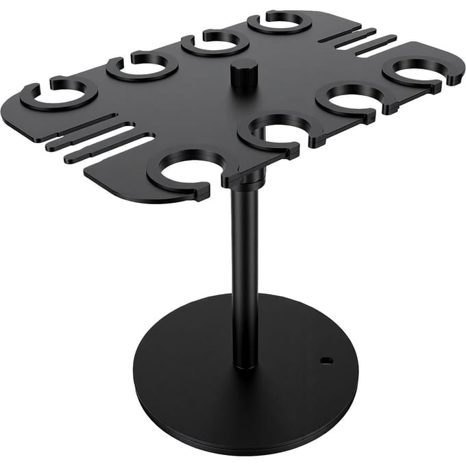 Multi Microfoonhouder 8 Sleuven Brede Gekussende Ringen Bedraad Draadloos Microfoonstandaard Mount Antislip Ontwerp gray