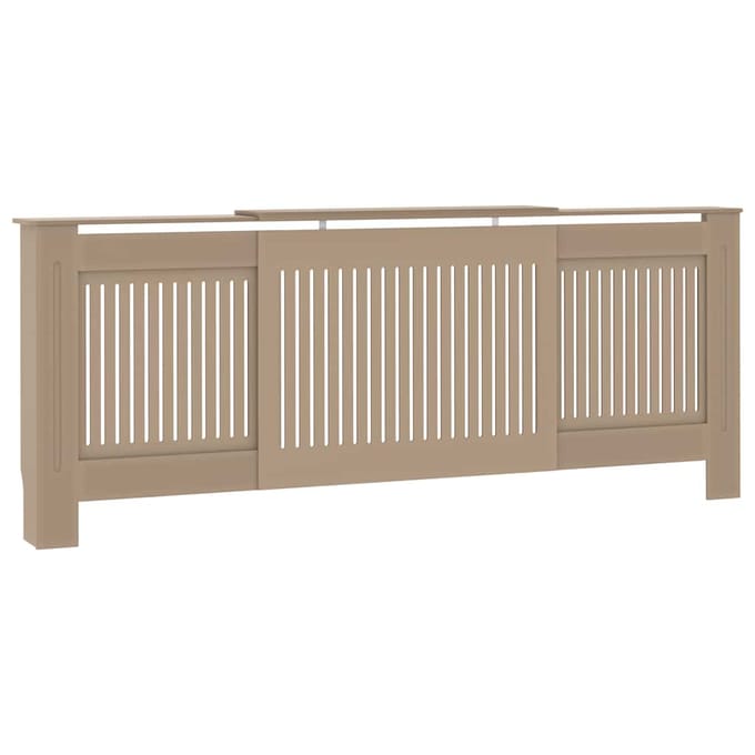 vidaXL Radiatorombouw 205 cm bewerkt hout