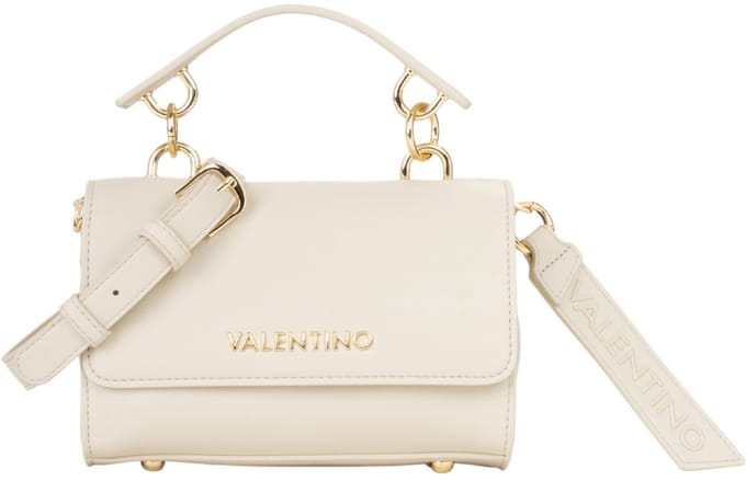 VALENTINO handtas schoudertas Hira Satchel Bag Ecru crème