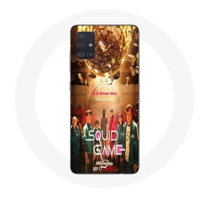 Case voor Samsung Galaxy A71 Squid Game Series-spelers