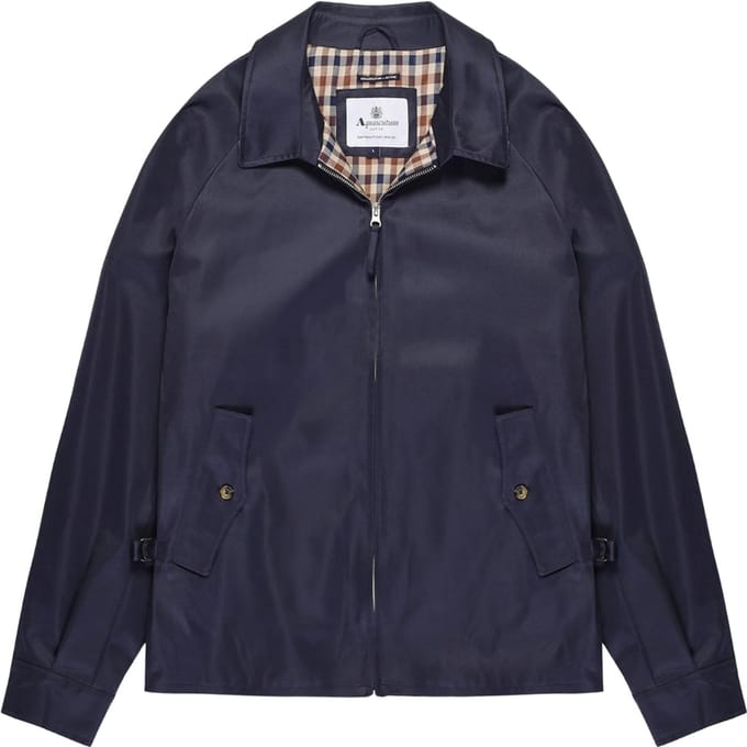 Aquascutum Active Archival Mid Navy Blue Jacket