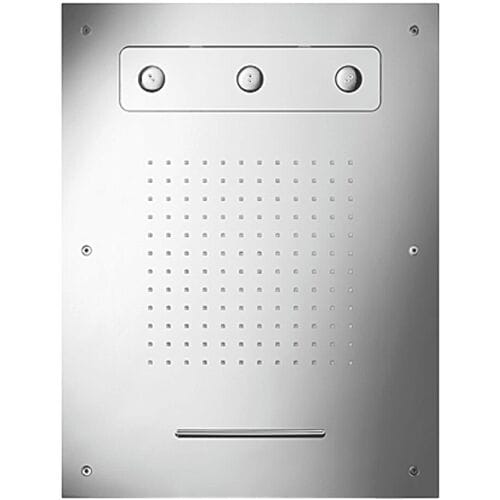 Herzbach LIVING SPA Rain Shower Multifunction 3, 63 x 48 cm 11.630480.2.01