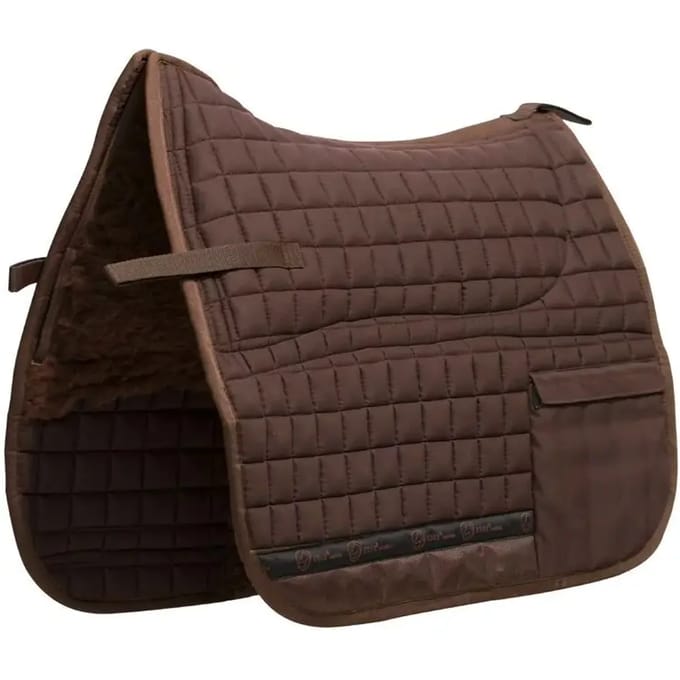 Schuimrubberen zadeldek voor paarden zonder boom Edix Saddles Uni