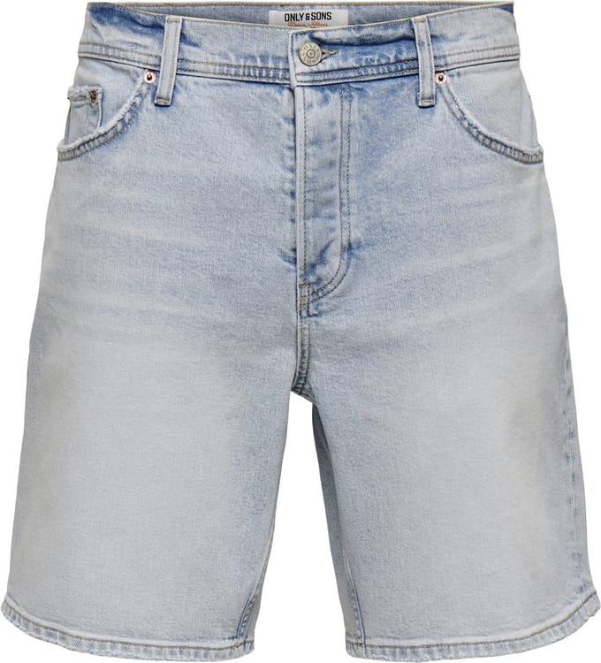 ONLY & SONS Denim shorts ONSEDGE Mid rise Straight fit Shorts