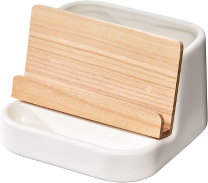 iDesign - Eco Office Tablet Stand Multifunctioneel - Kunststof - Wit