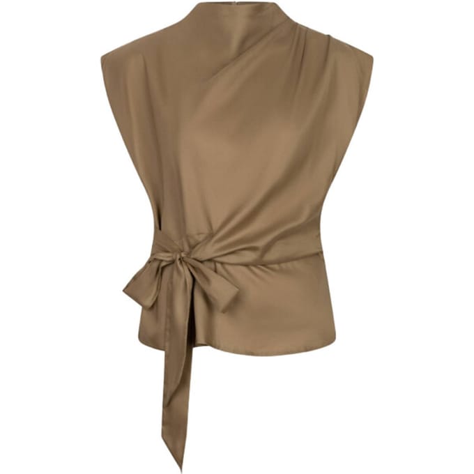 Ibana Tavir Dames - Topjes - Camel - Maat 38