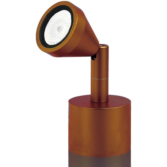 Busch LED tafellamp Mini, draaibaar, antiek, 5.000K