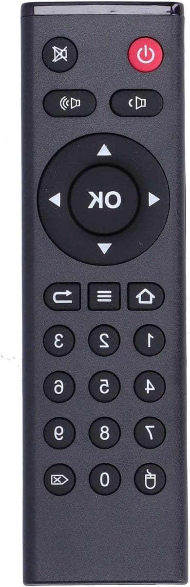 Mini TV Box Afstandsbediening voor IPTV, Compatible met TX5 Max, TX3 Max, TX6 en TX92 H6