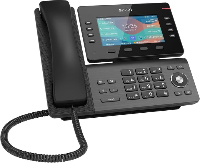 Geavanceerd IP Desktop Telefoon met IPS Kleurenscherm en Programmeerbare Toetsen voor Kantoor