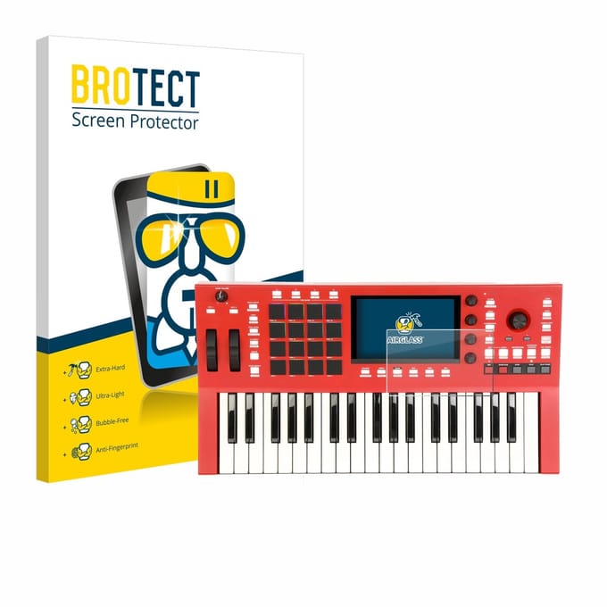 Screenprotector voor Akai Professional MPC Key 37 Beschermglas transparant