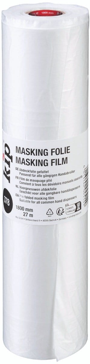 Kip 378 Afdekfolie 1800mm x 27 meter
