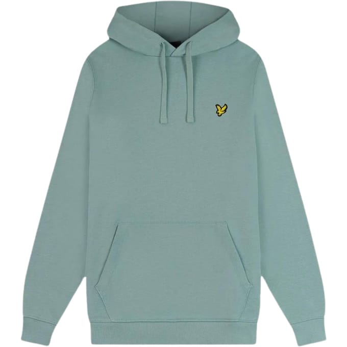 Lyle & Scott merklogo leisteenblauwe hoodie