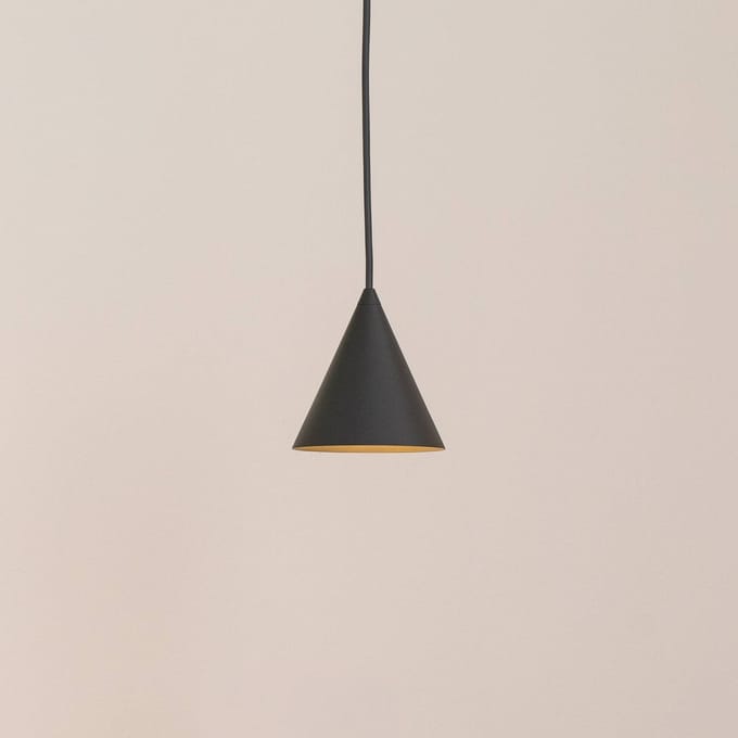 Nowodvorski Lighting Hanglamp ZENITH, donkergrijs, Ø 11 cm, metaal, GU10