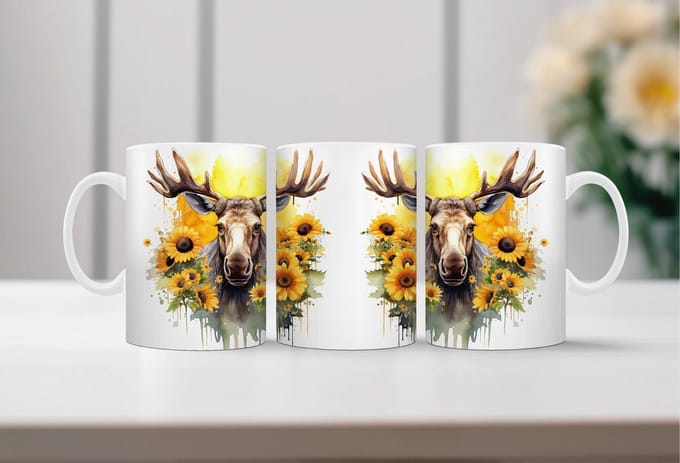 Auqarel koffiemok Eland 3