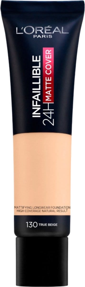 L'Oréal - Infaillible 24H Matte Cover Foundation - 130 True Beige