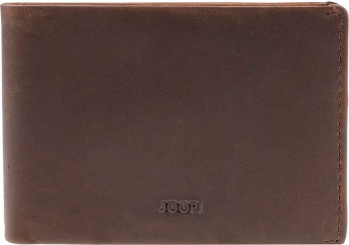 JOOP! Leren Portemonnee Loreto Argos Billfold Dark Brown Bruine