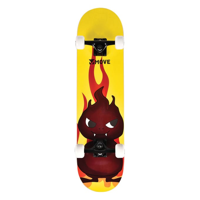 Skateboard - Move Fire Yellow 31 - geel