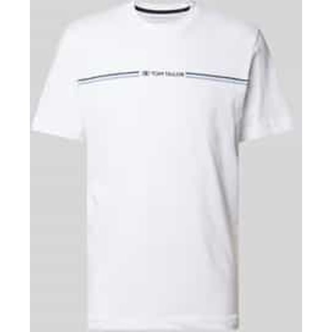 Tom Tailor - T-shirt met print - Maat S - White
