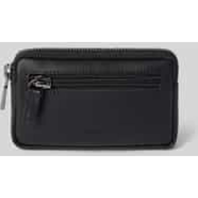 JOOP! Leren Sleutelgeval Pero Gryphos KeyCase LZ Black Zwart