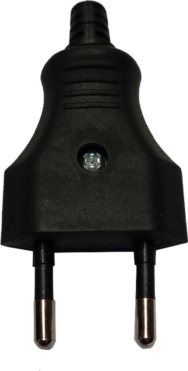 Bachmann® - Platte Stekker - Zwart