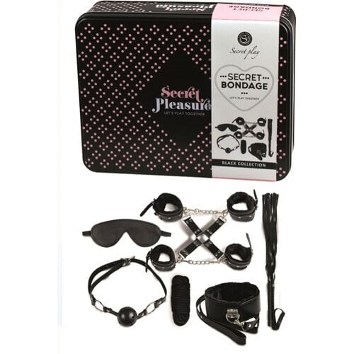 SET BONDAGE 8 PIEZAS black