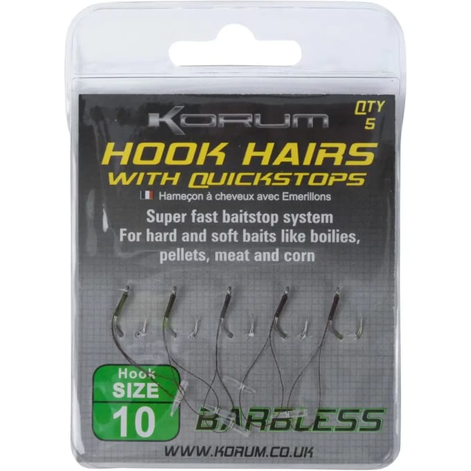 Haarhaak Korum avec Quickstops (x5)