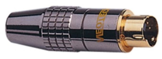 Premium S-VHS (m) connector / metaal