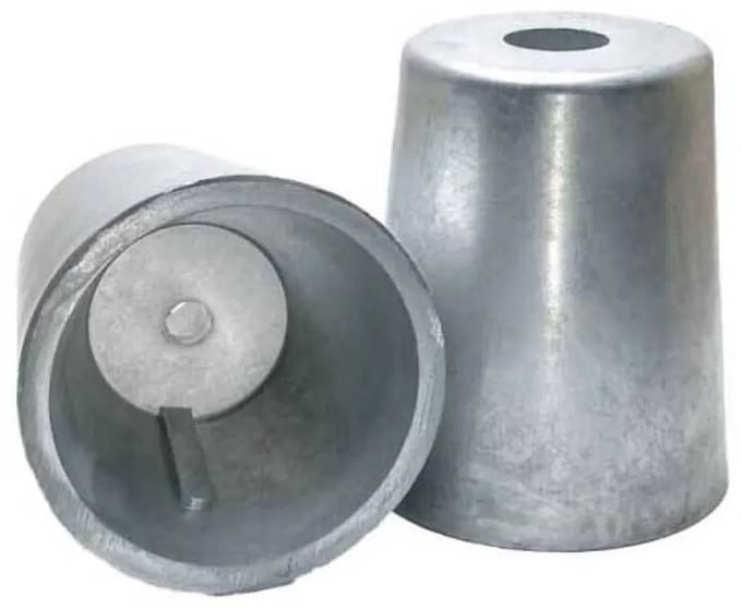 Plastimo Zinkanode 40 Mm Zilver