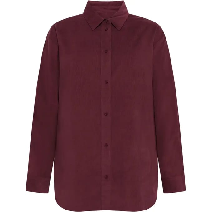 Corduroy damesshirt KnowledgeCotton Apparel Vega