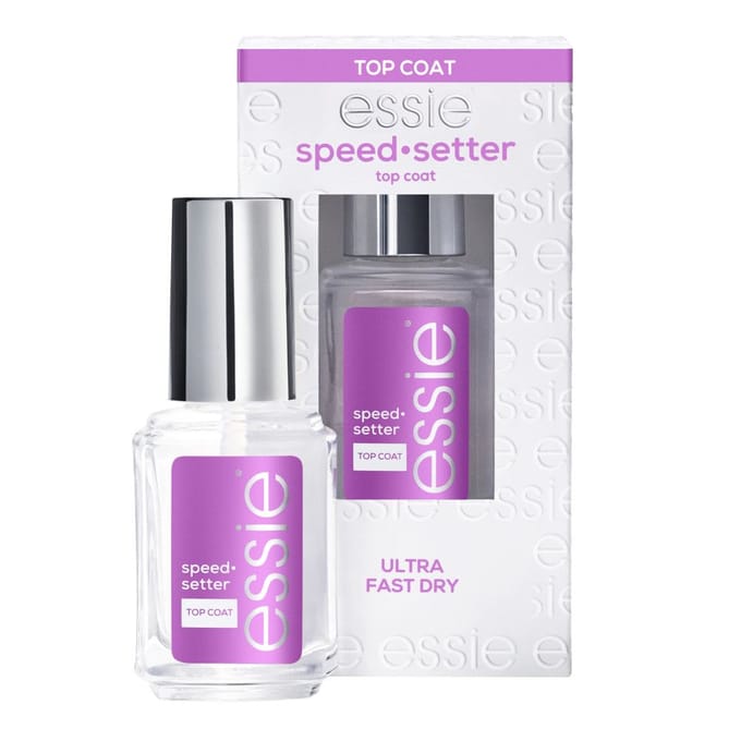 essie - nagelverzorging - speed setter top coat - super sneldrogende topcoat - 13,5 ml