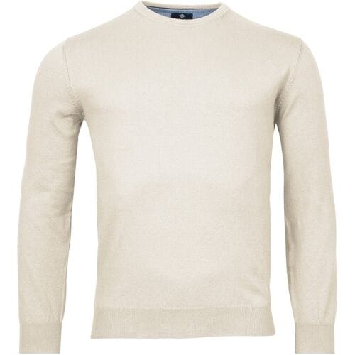 Baileys Trui Uni Crew Neck Single Knit Pima Cotton Kitt / male