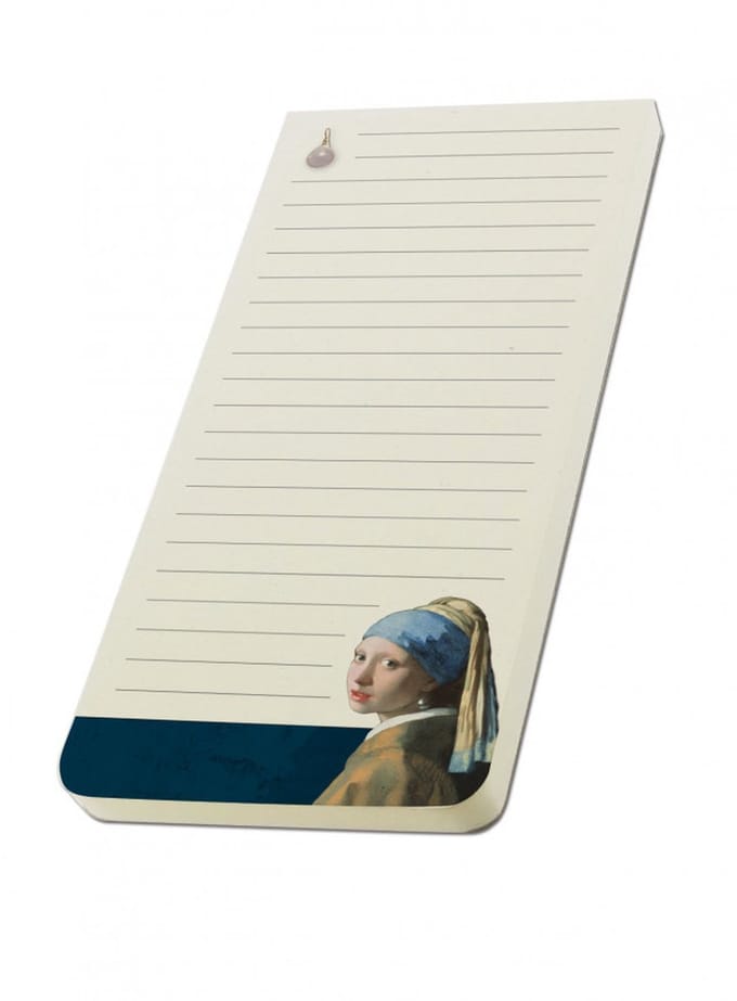 To-Do Koelkastmagneet: Meisje met de parel, Vermeer