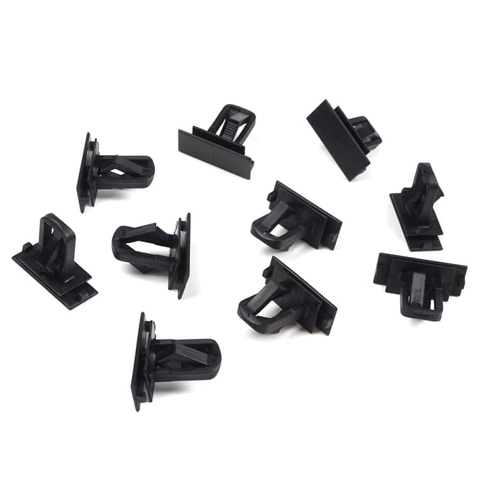 10 pièces de panneau à bascule et clips de pare-chocs pour Jeep: 55156429AA