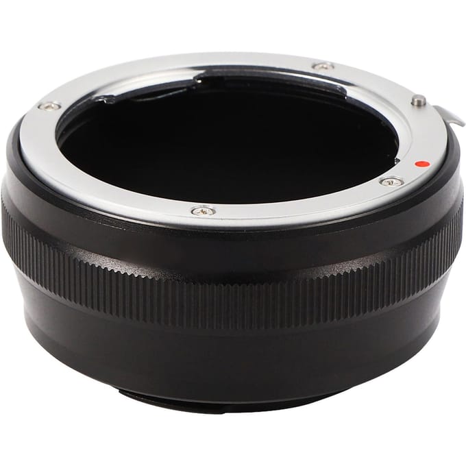FOTGA Lensadapterring voor Pentax k PK-lenzen naar voor Canon EOS M EF‑M Mirrorless Camerabody black