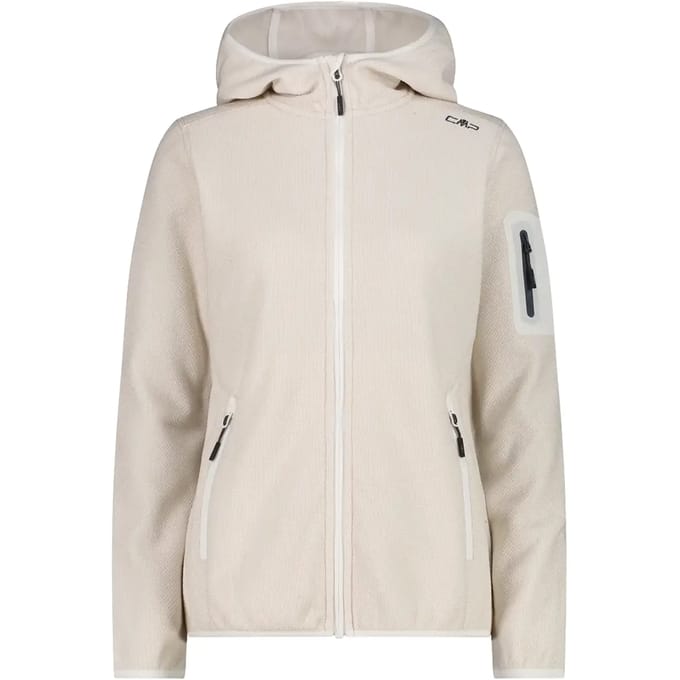 Dames fleece met capuchon CMP