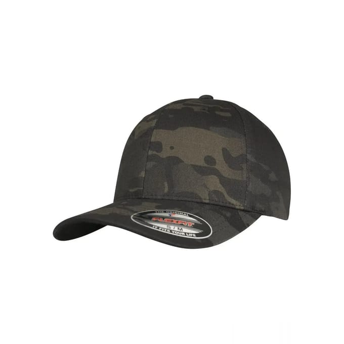 Urban Classics Flexfit pet -L/XL- Multicam Groen