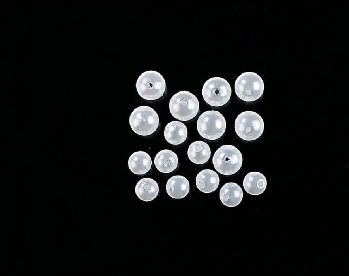 DEGA Parelmoer kralen 10 mm.