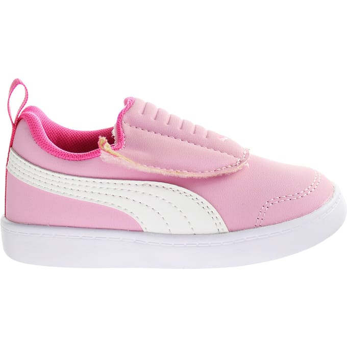 Puma Courtflex v2 Gevoerde V Kinderen Roze Trainers
